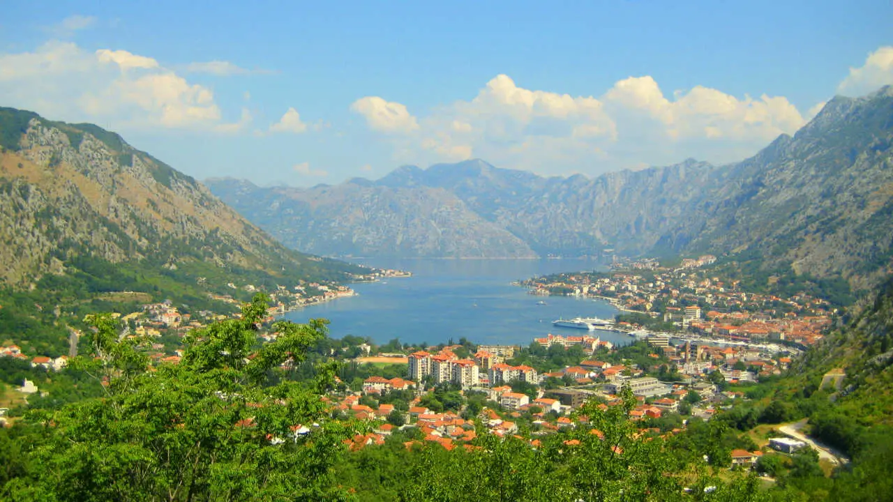 Segel- und Bootsrouten für Montenegro
